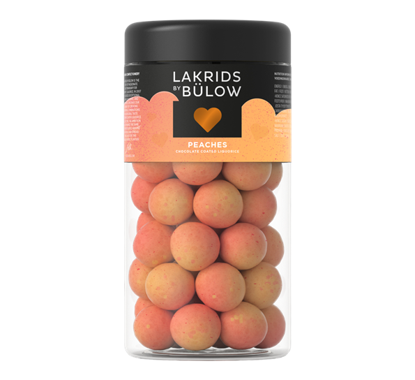 Love Peaches lakris standard 270g fra Lakrids By Johan Bülow