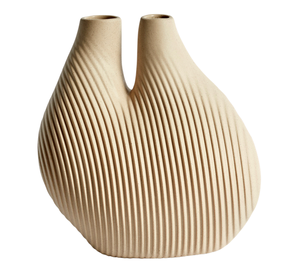 W&S Little Chamber vase lys beige fra HAY