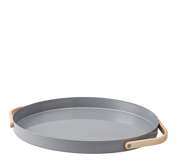 Emma serveringsbrett ø35 cm grå fra Stelton