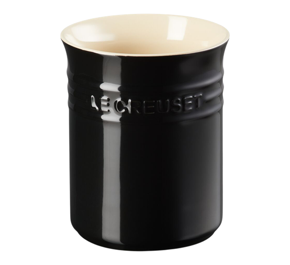 Bestikk og redskapskrukke 15 cm sort fra Le Creuset