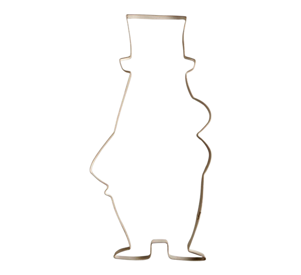 Mummi pepperkakeform Mummipappa 10cm fra Muurla