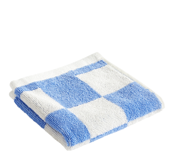 Check vaskeklut 30x30 cm himmelblå fra HAY