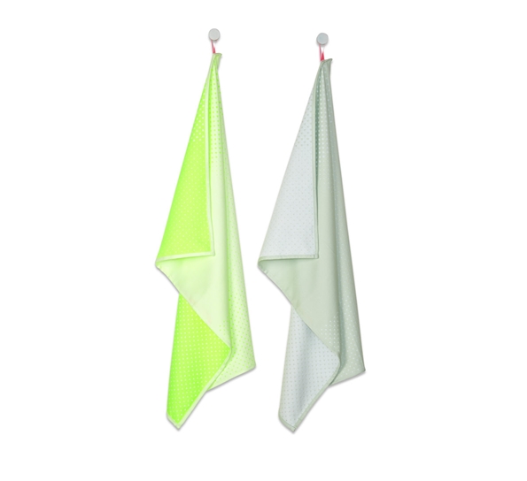 Dot kjøkkenhåndkle 2 stk block dots fra HAY