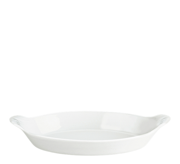 Serveringstallerken oval 23 cm fra Pillivuyt