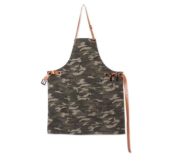 Dutchdeluxes BBQ-style forkle canvas armygrønn fra Dutchdeluxes