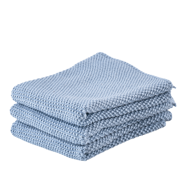 Kjøkkenklut 3-pk blå Zone