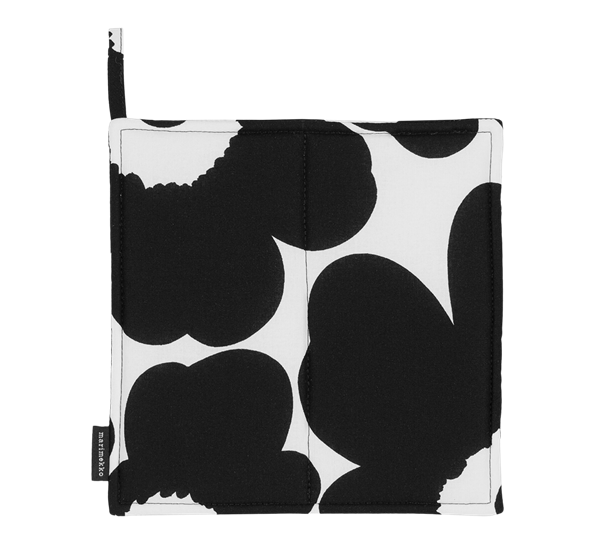 Pieni Unikko gryteklut hvit sort fra Marimekko