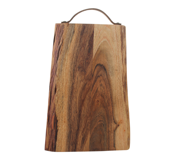 Raw skjærebrett 17x27 cm oljet akasie fra Stuff Design