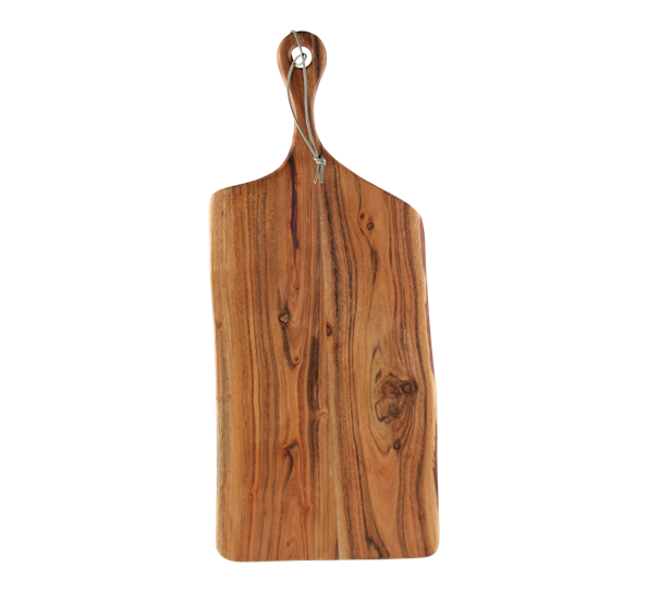 Raw skjærebrett 25x60 cm oljet akasie fra Stuff Design