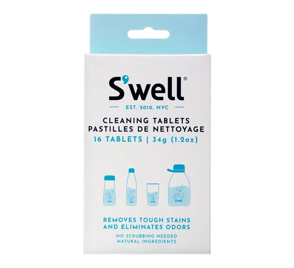 Rensetabletter 16pk fra S`well