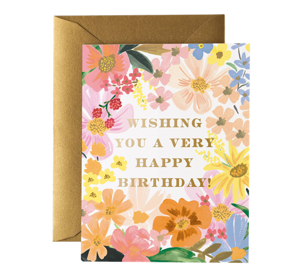 Kort Marguerite Birthday fra Rifle Paper Co.