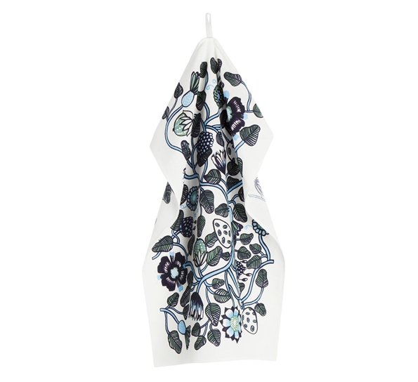 Tiara kjøkkenhåndkle 47x70 cm blå fra Marimekko