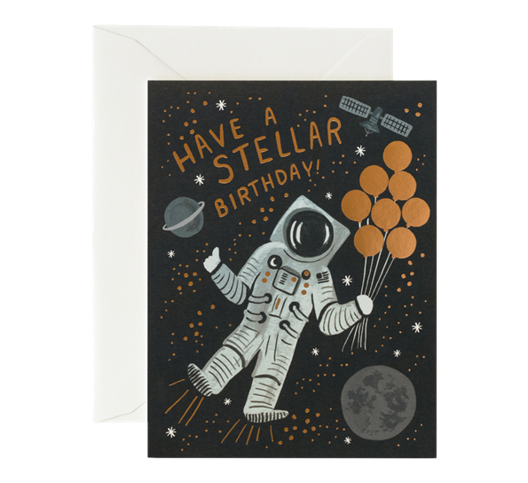 Kort Stellar Birthday fra Rifle Paper Co.