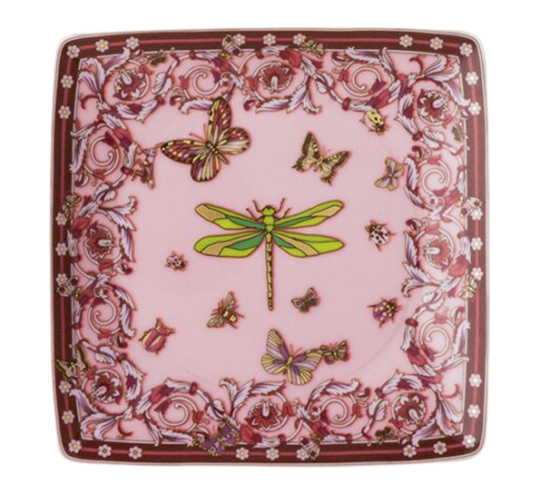 <p>Le Jardin fat 12x12 cm rosa Versace</p>
