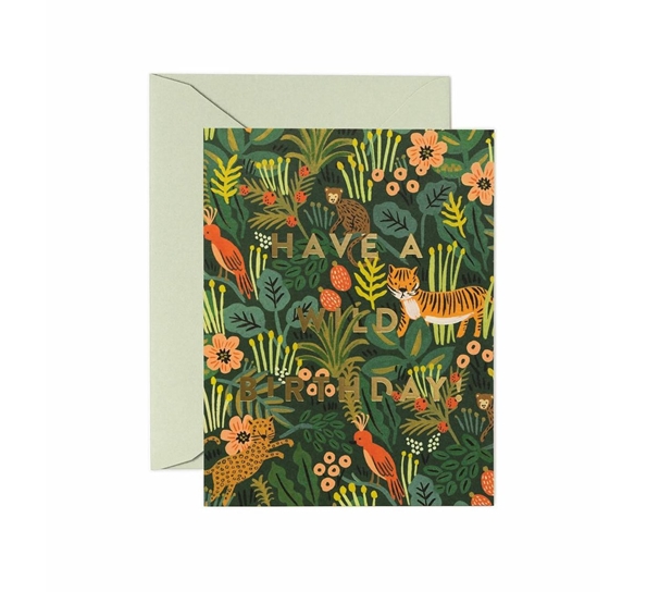Kort Wild Birthday fra Rifle Paper Co.