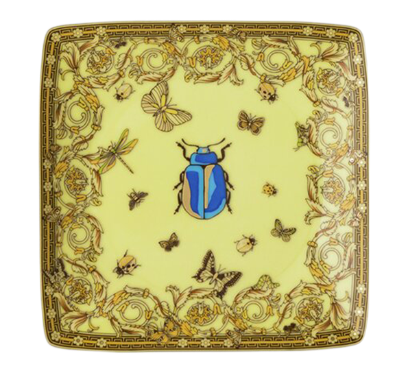 Le Jardin fat 12x12 cm gul Versace
