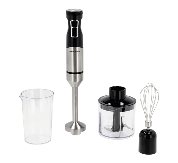 Stavmiksersett 1500 watt sort fra Nordic Sense