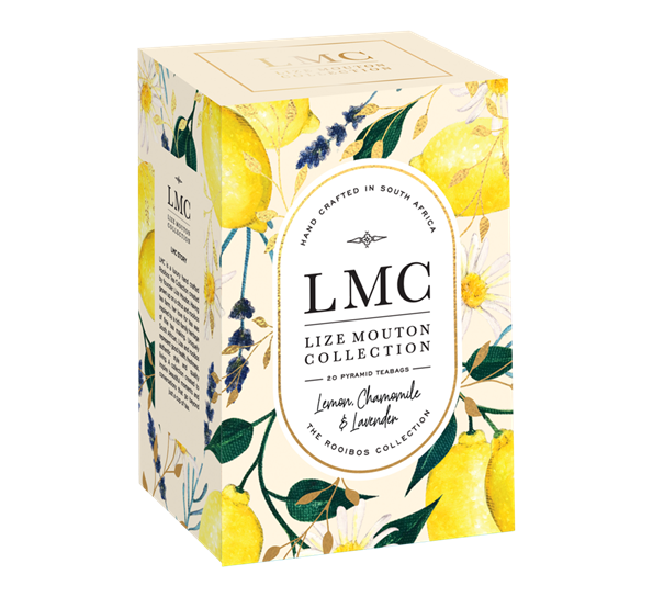 LMC te Lemon, Chamomile & Lavender Rooibos 20 teposer fra LMC – Lize Mouton Collection