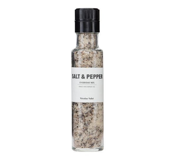 Salt- og peppersett med kvern everyday mix 310 g fra Nicolas Vahé