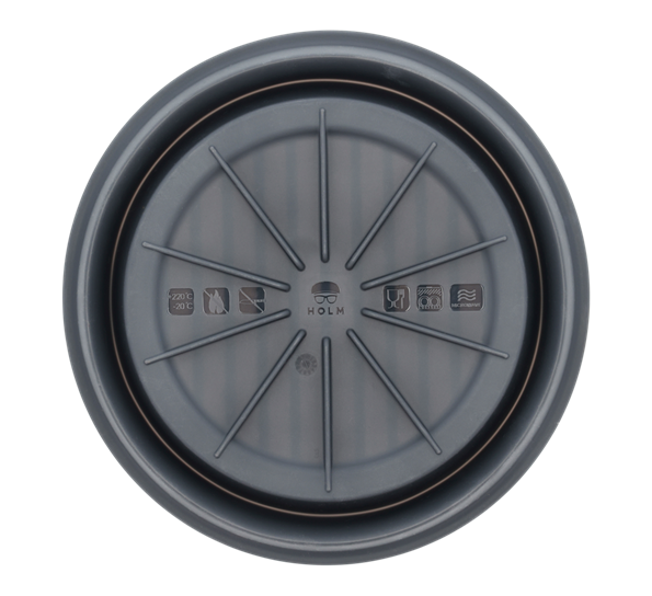 Silikonform til airfryer rund ø19 cm h8 cm fra Holm