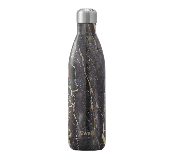 Drikkeflaske 7,5dl Bahamas gold marble fra S`well