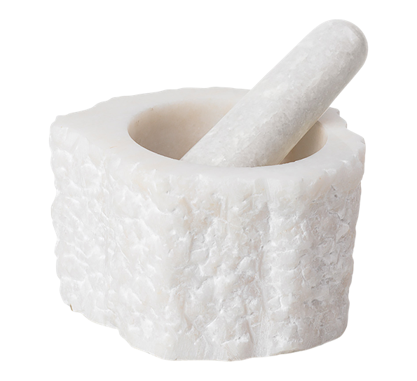 Petra morter kvarts hvit fra Ferm Living