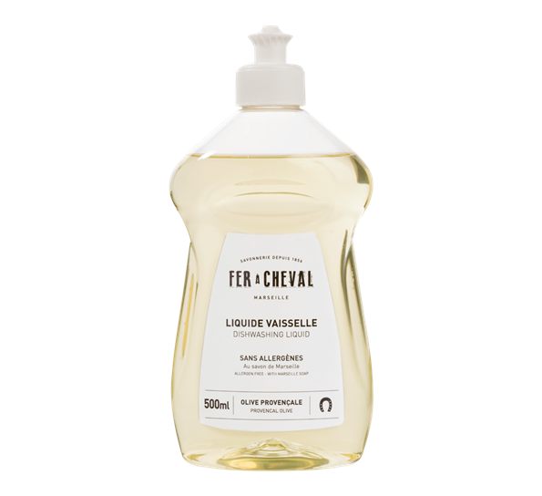 <p>Oppvasksåpe Marseille flytende&nbsp;500ml fra Fer á Cheval</p>
