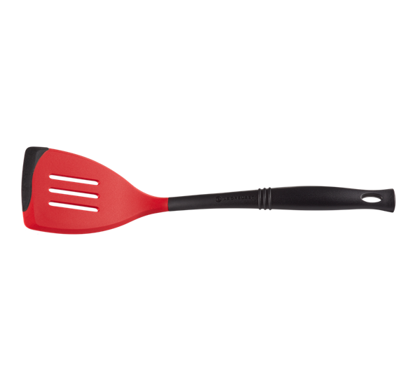 Fleksibel stekespade 34 cm sort, rød fra Le Creuset