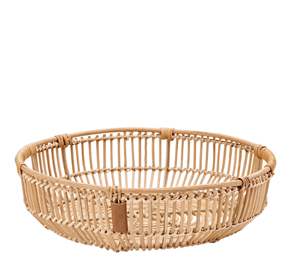 <p>Rattan brødkurv ø30 cm natur Lexington</p>

