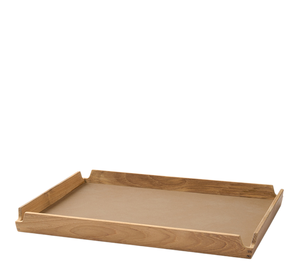 Airy teakbrett Nupo 36,6x28,6 cm nougat teak Lind DNA