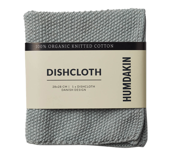 Knitted Kitchen kjøkkenklut 28x28cm stone fra Humdakin