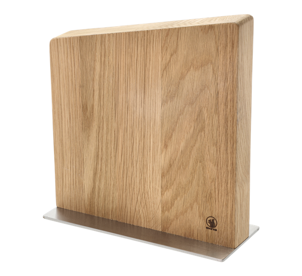 Foresta knivblokk eik rustfritt stål fra Morsø