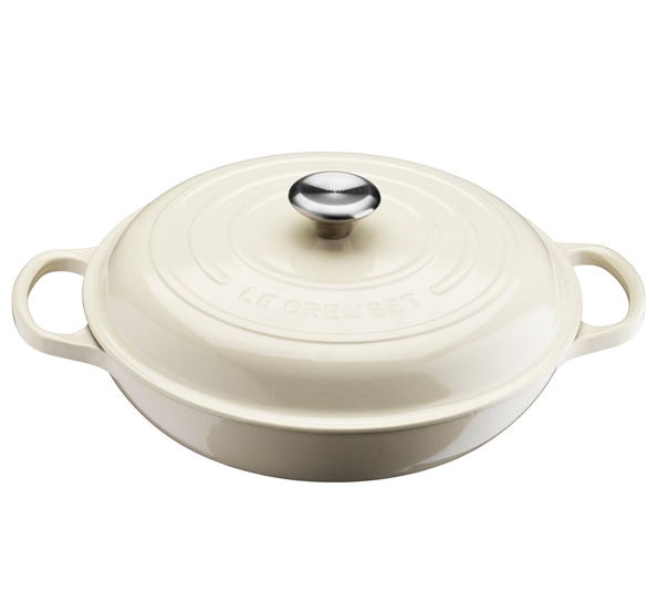 Buffetgryte 30 cm pearl fra Le Creuset