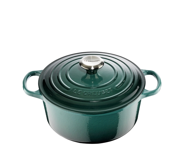 Jerngryte rund 3,3l 22cm ocean. fra Le Creuset