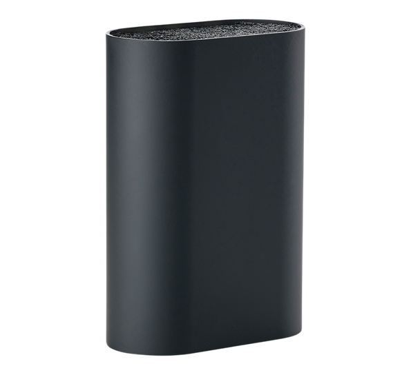 Singles knivblokk sort 9x7x24 cm fra Zone
