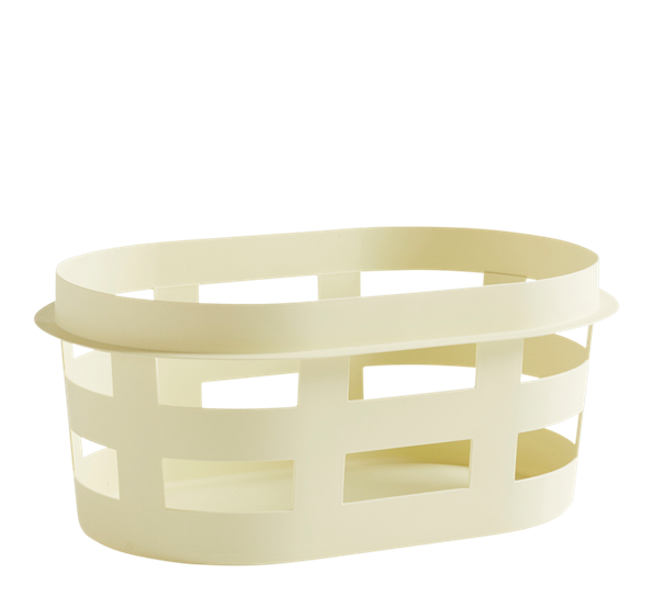 Basket kleskurv liten soft yellow fra HAY
