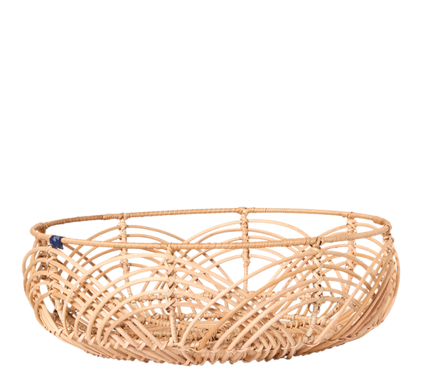 <p>Wavy Rattan kurv ø38 cm brun Lexington</p>
