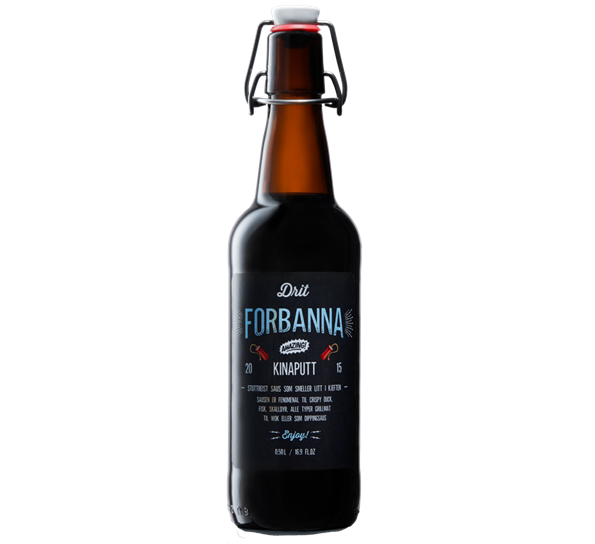 BBQ-saus Kinaputt saus 50 cl Drit Forbanna