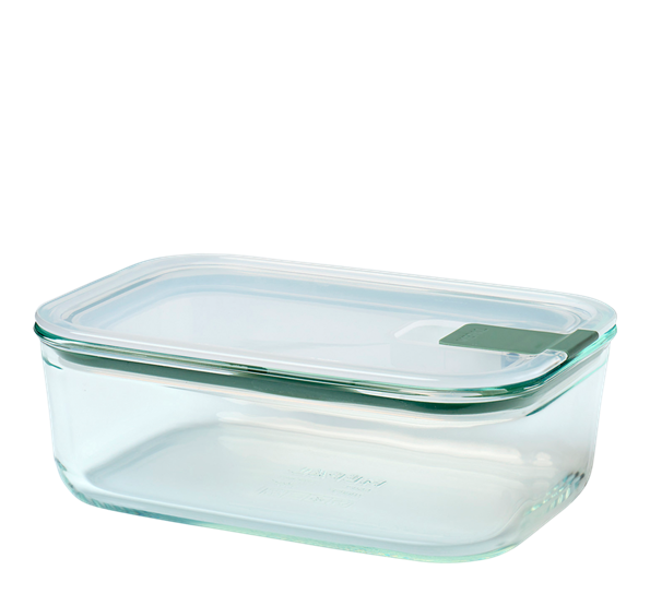 EasyClip oppbevaringsboks glass 1L Nordic sage fra Mepal
