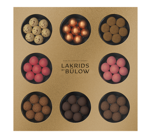 WE Lakris Selection box winter 2023 fra Lakrids By Johan Bülow