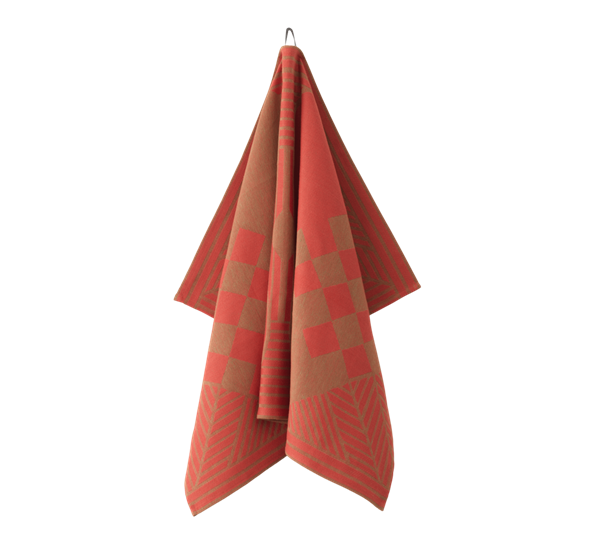 Christmas kjøkkenhåndkle 50x80 cm Archive red fra Georg Jensen Damask