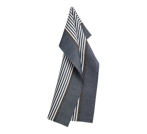 <p>Abild kjøkkenhåndkle 50x80 cm Deep Blue fra Georg Jensen Damask</p>
