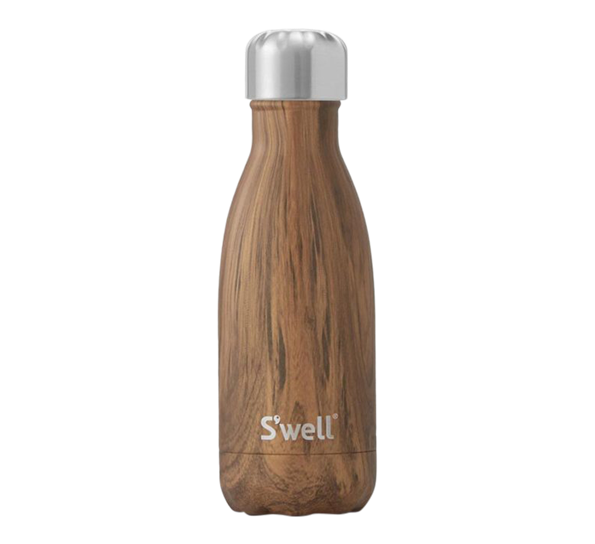 Drikkeflaske 2,6dl Teakwood fra S`well