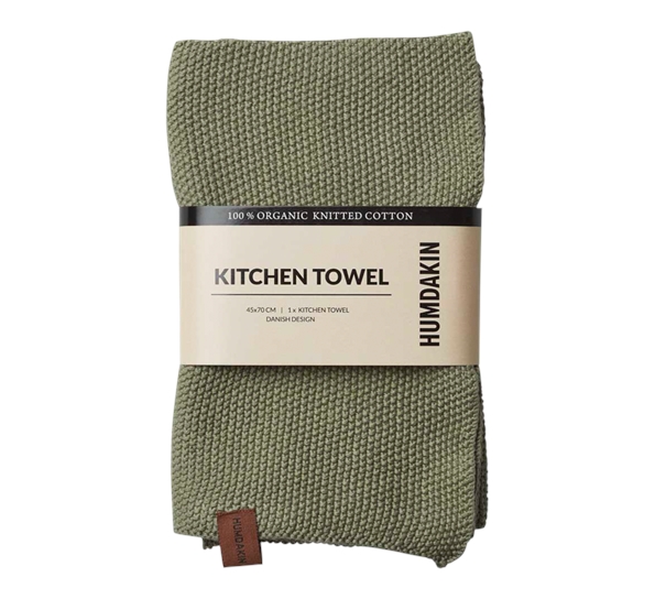 Knitted Kitchen kjøkkenhåndkle 45x70cm eik fra Humdakin