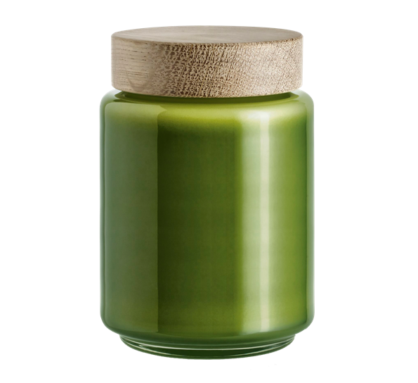 Palet oppbevaringsglass 0,7 liter grønn fra Holmegaard