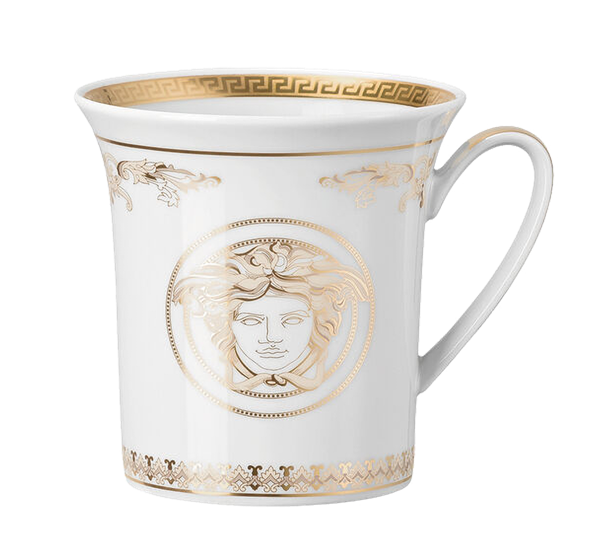 Medusa Gala gold krus med hank 35 cl fra Versace