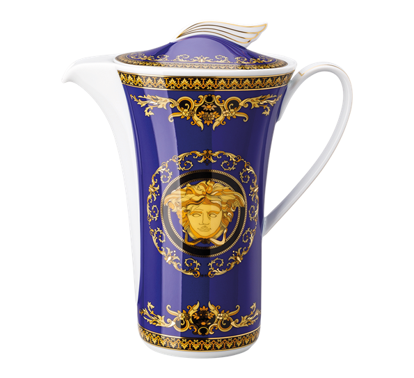 Medusa Blå kaffekanne 1,2 liter fra Versace