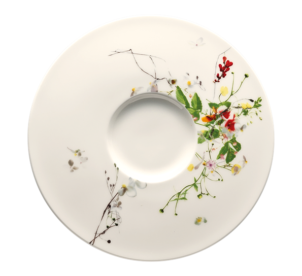 Fleurs Sauvages buljongkopp skål fra Rosenthal