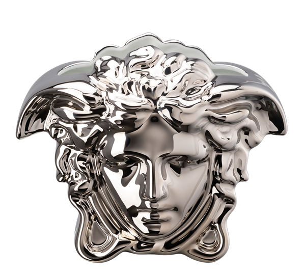 Medusa Grande vase 15 cm sølv fra Versace