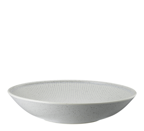 Clay Rock tallerken dyp 23 cm lys grå fra Thomas